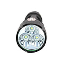 Outdoor Camping Light Glare Aluminum Alloy Flashlight Rechargeable USB C8D3