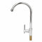 1/2" Kitchen Connect Basin Faucet Gooseneck Single Cold Water Tap Chrome Plated