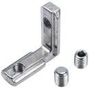 10x T-slots L-shaped internal corner connector bracket for aluminum profile K3G7