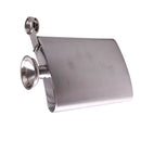 Stainless 18oz Hip Drink Liquor Whisky Alcohol Flask Screw Cap Funnel Cap
