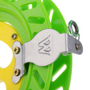Kite Reel Handle Winder Winding Reel Grip Wheel Kite Winder Green Yellow