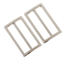 8Pcs Metal 38mm Tri-glide Backpack Straps Slider Adjust Bag Buckles Webbing