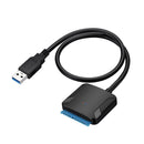 SATA to USB 3.0 Adapter Converter Cable for 2.5in 3.5in HDD SSD Hard Disk Drive
