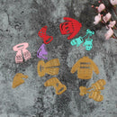 5pcs Metal Christmas Clothes Set Cutting Dies Stencils for DIY Scrapbooking