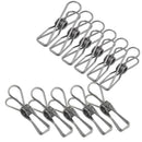 80pcs Stainless Steel Clothes Pins, Utility Clips Hooks Clothesline Clip 2. V2O1