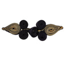 20 Pairs Chinese Knot Frog Buttons Closures DIY Cheongsam Sewing Accessories