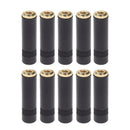 10pcs 3.5mm TRS Audio Female Jack Solder Connector 3 Pole Stereo Adapters A