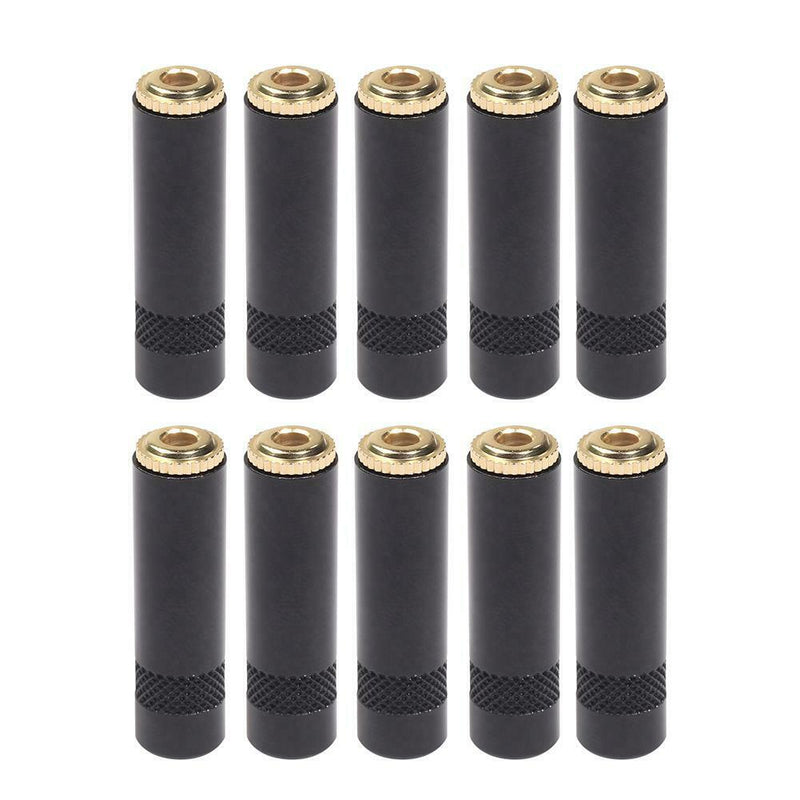10pcs 3.5mm TRS Audio Female Jack Solder Connector 3 Pole Stereo Adapters A