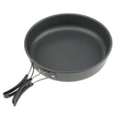 Outdoor Camping Cookware Portable Non-stick Frying Pan Pot Folding Handle