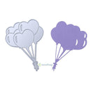 SN9F Love Heart Balloon Metal Scrapbook Craft Embroidery Cutting Die