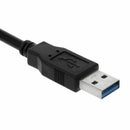 Dual USB 3.0 to Sata Hard Disk Drive SSD Converter Wire Cord for 2.5 Inc Laptop