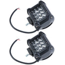72W IP68 LED Work Light Bar Flood Spot Off-road Truck Fog Driving SUV Boat OZ