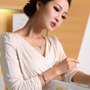 Butterfly Jewelry Sets Necklace + Earring+Bracelet Crystal Set Fashion BX