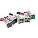 AC12-500V Voltmeter 22 MM Square Panel Digital LED Voltage Meter Indicate Light