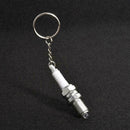 LED Mini keychain flashlight Key Chain Spark Plug Keychain Keyri New Car Pa B2X0