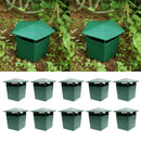 10 Pieces Eco-friendly Snail Cage House Catcher Trap Gintrap - 10x11cm /