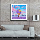 5D DIY Full Drill Diamond Painting Hot Air Balloon Embroidery Mosaic Kit