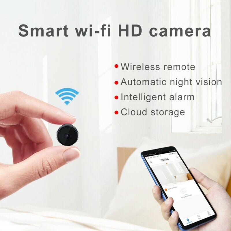 WD8 Wifi Mini Camera HD 720P Wireless IP Small Camera Night-Vision Video Re