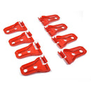 Red Car Door Hinge Cover Protector Trim Exterior Decor For Jeep Wrangler JL