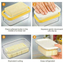 2 in 1 Butter Dish Butter Serving Tray with Lid /Container Box U9J5