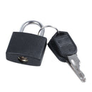 Small Mini Strong Steel Padlock Travel Lock with 2 Keys N9O7