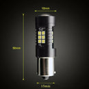 Car 1156 BA15S P21W R5W 21 SMD LED 21W Car Turn Tail Backup Reverse Light Bulbs