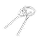 Universal Aluminum Alloy Ring with 2 Pins Camping Tent Pole Awning Repair
