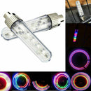 5 Led Blitz Licht Fahrrad Motorrad Auto Fahrrad Reifen Gummireifen Vent Rad T0T9