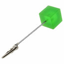 Square Wire Memo Holder Paper Note Clip (Translucent Green)