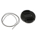52mm Plastic  Front Lens Cap Cover for Canon DSLR DC SLR Camera DV