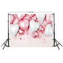 Valentine Photography Background Cloth Heart Balloon Print Photo Backdrops A