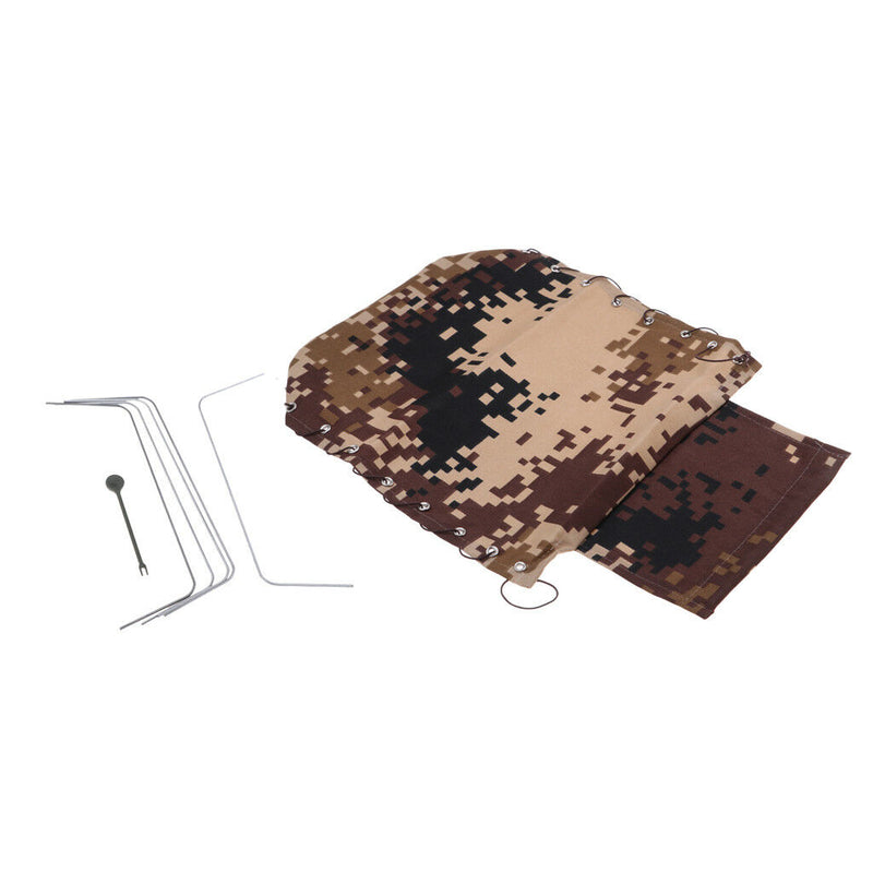 Canvas Truck Hood Cover for RC 1/16 WPL B-24/B-16 Truck Upgrade Accessory