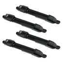 4Pcs Snap Lock Fishing Reel Seat Rod Clip Pole Fitted Deck Holder Adjustable