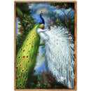 5D DIY Full Drill Diamond Painting Novelty Peafowl Cross Stitch Embroidery