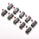 10x KW12-3 125-250V Micro Limit Switch Roller Arm Subminiature SPDT Snap FT