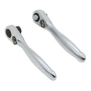 72 Tooth Mini 1/4 Inch Spanner Single-Ended Torque Universal Ratchet Wrench T4J4