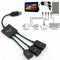 3in1 Type-C 3.1 HUB USB-C Male to USB 2.0 Female OTG Cable Adapter