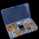 180x/Box Braid Hair Beads Dreadlocks Cuff Clip Beads Rings For Hair ExtensionME