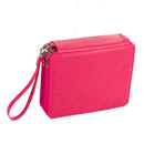 124 Holder 4 Layer Portable PU Leather School Pencils Case Large Capacity P Y5M1