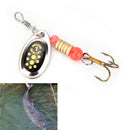 2x Fishing Hard Lure Bait Leurre Peche Spoon Fish Tackle Accessories - OZ