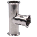 51MM 2 Inch 3 Way Tee Stainless Steel S304 Sanitary Tri Clamp Type 3 Way We L9X9