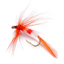 12pcs Fly Fishing Lure Set Style Insect Artificial Bait Feather Single Hook