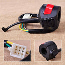 7/8" Handlebar Ignition Electric Start Headlight on-off Switch fr Motorcycle Hf