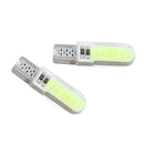 2pcs High Power T10 COB LED Car Auto Width Lamps License Plate Light Bulbs A