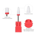 Ceramic Nail Drill Bits Set, 3/32 Inch Manicure Pedicure Nail Art Tool for