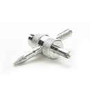 Car Bike Tyre Valve Repair Tool Tire Stem Core Remover Installer Repairer 4Way #