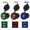 5V 4.2A Dual 2USB Charger Socket Adapter Power Outlet for 12V 24V Car Motor D1Z3