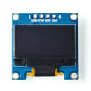 0.96" I2C 128X64 Module Yellow Blue OLED LCD LED Display SSD1306 For