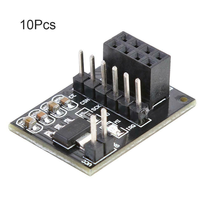 10pcs 3.3V Wireless Adapter Module Socket Adapter Board for 8Pin NRF24L01 A