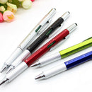 Multi-functional Level Ballpoint Pen Handy Tech Screwdriver Random (Black)